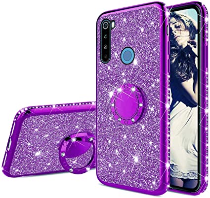 Capa de Silicone Glitter Redmi Note 8T