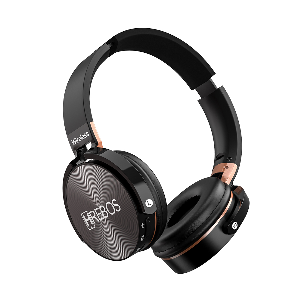 Headphone Bluetooth Sem Fio Rádio MP3  Hrebos HS-95