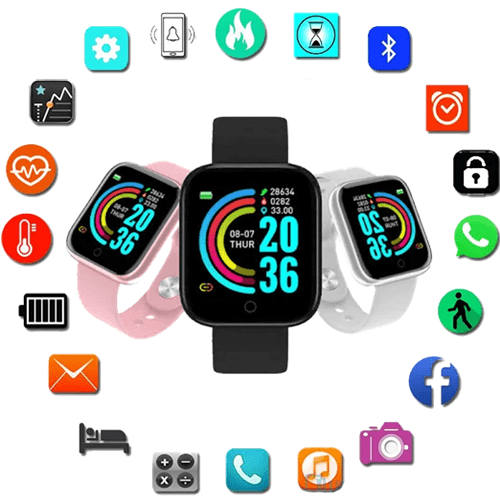 Smartwatch Relógio Digital W34 2023 + Fone Tws 5.0 Bluetooth - E_IDEIAS  ONLINE