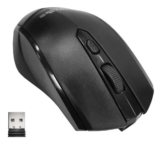 Mouse Sem Fio 1600dpi 2.4Ghz Weibo