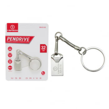 Pen Drive Mini USB Leitura 15 MPS 8GB 16GB 32GB Computador Metal