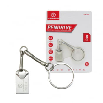 Pen Drive Mini USB Leitura 15 MPS 8GB 16GB 32GB Computador Metal