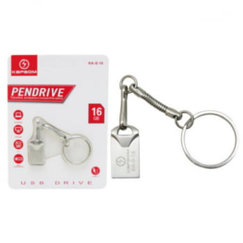 Pen Drive Mini USB Leitura 15 MPS 8GB 16GB 32GB Computador Metal