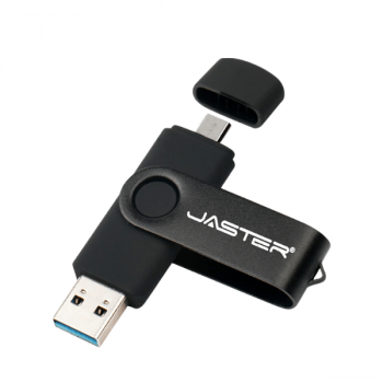 Pen Drive Tiburcio's Stuff USB 2.0 OTG Micro Com Adaptador Tipo-C 64GB