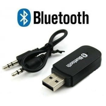 Adaptador USB Bluetooth P2 Áudio Stereo 