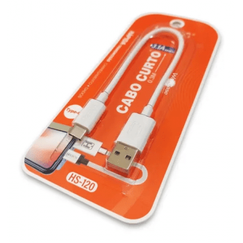 Cabo Turbo Curto USB Hrebos Mini 