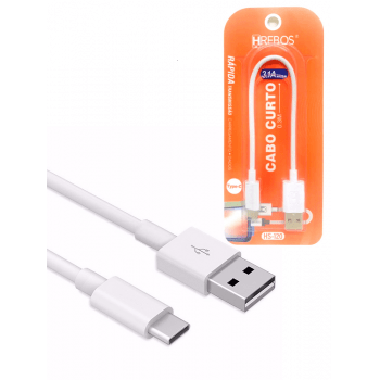 Cabo Turbo Curto USB Hrebos Mini 