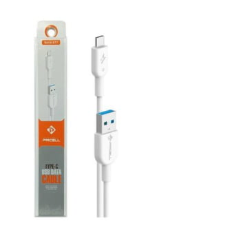 Cabo Carregador Turbo USB PMCell USB-C Lightning Micro 1m