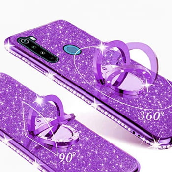 Capa de Silicone Glitter Redmi Note 8T