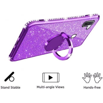 Capa de Silicone Glitter Redmi Note 8T