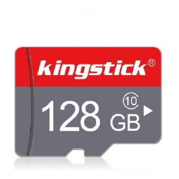 Cartão Micro SD 128GB Kingstick Classe 10