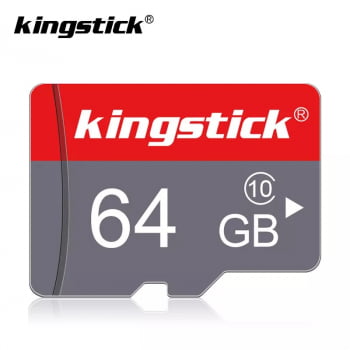 Cartão de Memória 64GB Micro SD Classe 10 Kingstick
