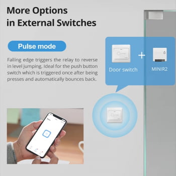 Interruptor Inteligente Wifi Sonoff MiniR2 Automação Residencial