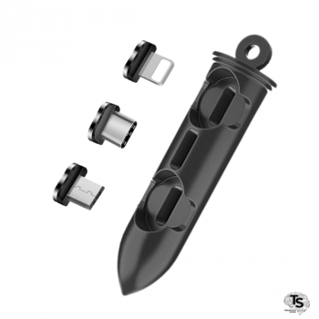  Caixa De Armazenamento  Porta Plug Magnético Portátil Essager