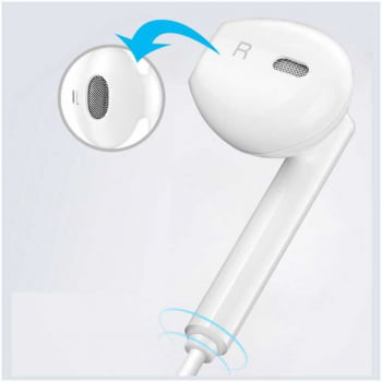 Fone de Ouvido Com Fio Earpod Tipo-C Android