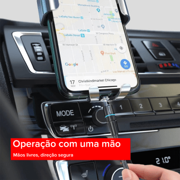 Cabo Magnético Essager 360° 1 Metro Android iPhone Micro USB Tipo C