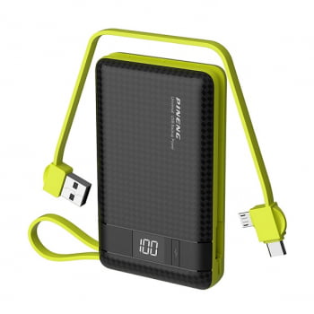 Bateria Carregador Portátil Powerbank Pineng 10.000mAh 950