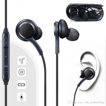 Fone de Ouvido Intra- Auricular S8 / S10 com Microfone