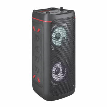 Caixa de Som Bluetooth 5,0 Rádio Portátil RGB Com Controle NEHC RockBox 2305