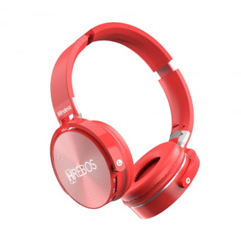 Headphone Bluetooth Sem Fio Rádio MP3  Hrebos HS-95