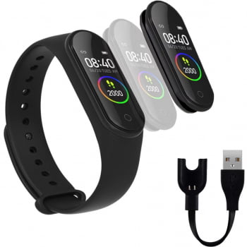 Pulseira Inteligente Smartband M4 Bluetooth 4.0 Notificações 