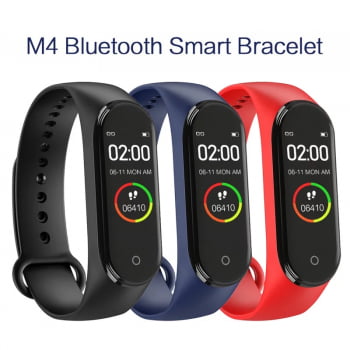 Pulseira Inteligente Smartband M4 Bluetooth 4.0 Notificações 