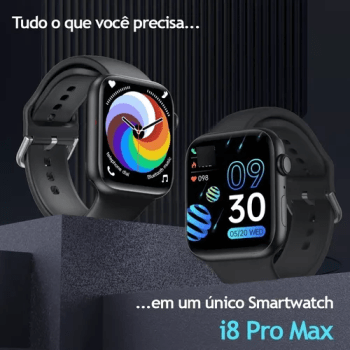 Smartwatch i8 Pro Max Esporte Fitness