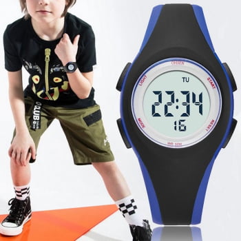 Relógio Infantil Led  Digital A Prova D'agua Ohsen