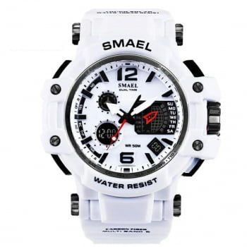Relógio Masculino Esportivo Analógico Digital Smael  1509