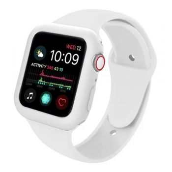 Pulseira de Silicone + Case para Apple Watch