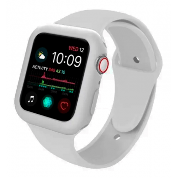 Pulseira de Silicone + Case para Apple Watch