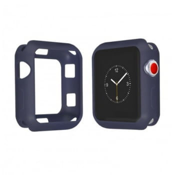 Pulseira de Silicone + Case para Apple Watch