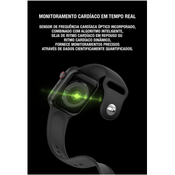  Smartwatch Relógio Inteligente IWO 8 Lite Fit Bluetooth Android iOS 