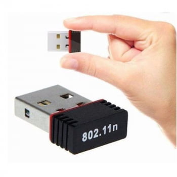 Adaptador WiFi USB Mini 2.0 802.11n 300 Mbps  Wireless 2.4Ghz