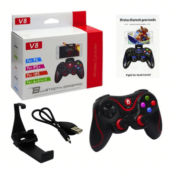 Controle Joystick Sem Fio V8 Wireless Celular Bluetooth Android Game Jogo