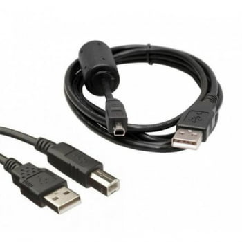 Cabo USB 2.0 Impressora Plug In 2m Universal Windows Mac Linux