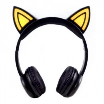 Headphone Com Fio Orelha de Gato XLS Com Fio