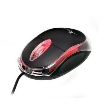 Mouse Com Fio USB  Ergonômico Com Led 1600DPI