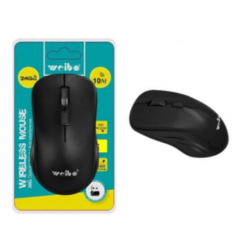 Mouse Sem Fio 1600dpi 2.4Ghz Weibo