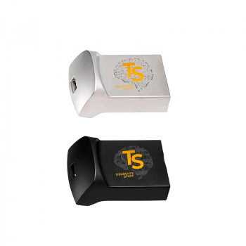Pen Drive Mini Tiburcio's Stuff 64GB USB Alta Velocidade 